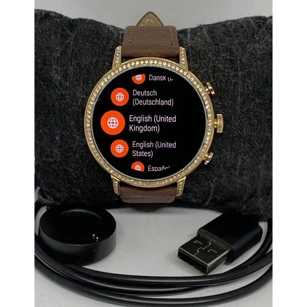 Fossil Gen 4 Authentic Digital Dial Smart Watch Custom Band FTW6011 LT445